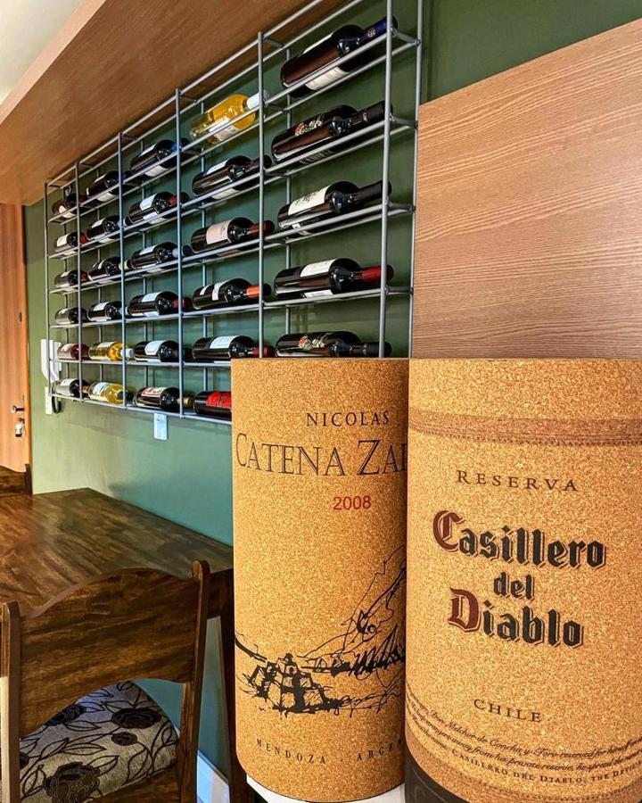 Apartamento Tematico Luxo Mundo Do Vinho! Bento Gonçalves エクステリア 写真